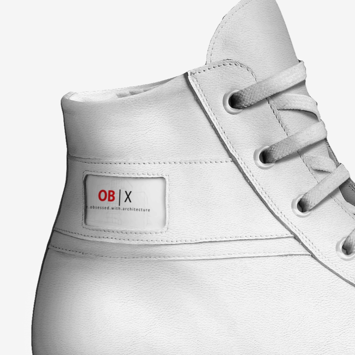 OB | X  custom made in Italy shoes by Oscar Hernandez Acosta | Detail view