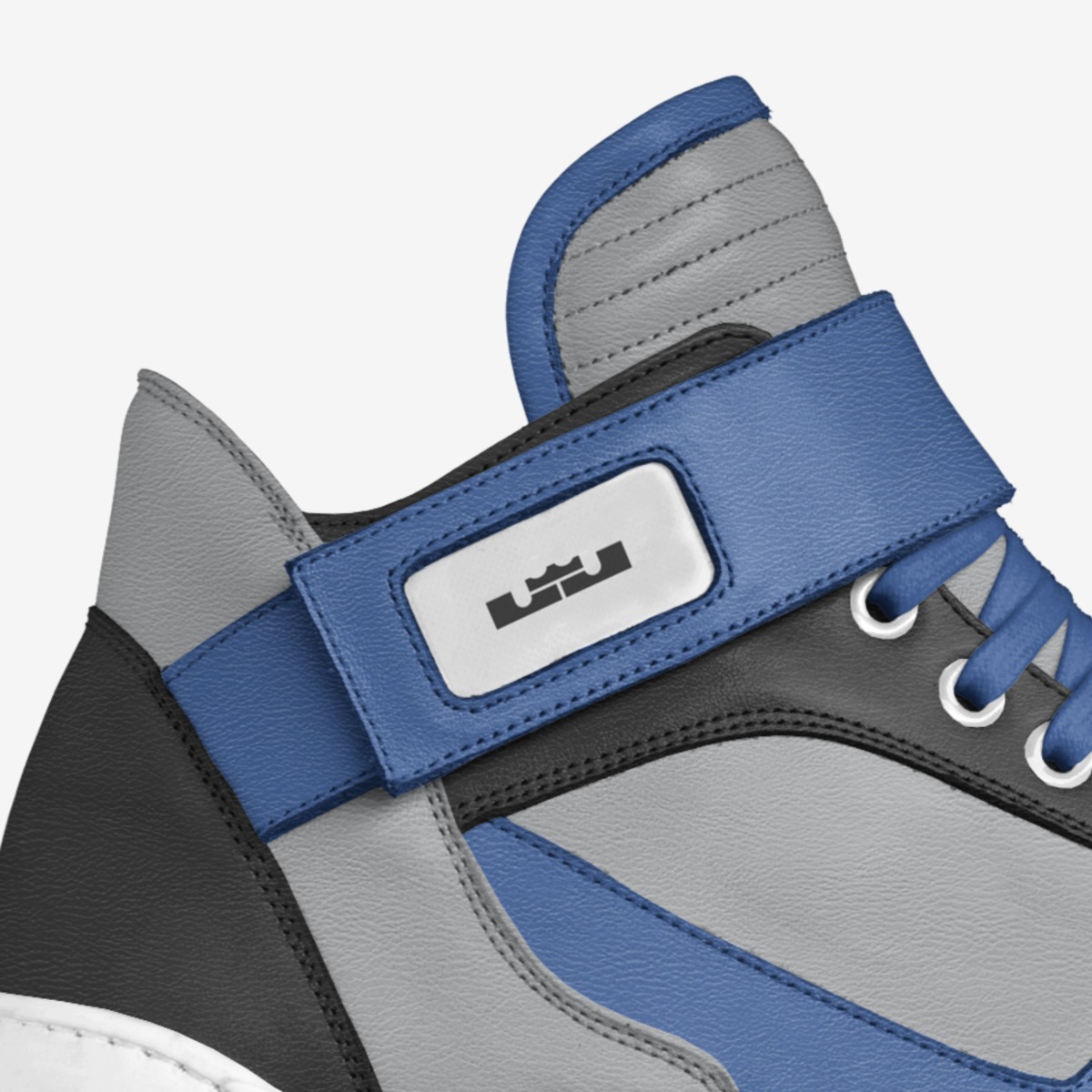 White Mamba 1 custom made in Italy shoes by Dylan Sees | Detail view