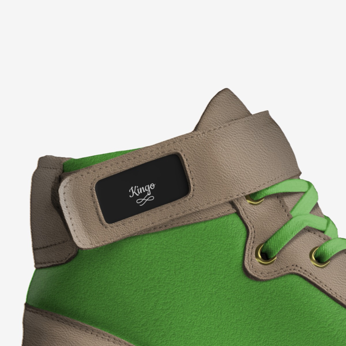 Kingo custom made in Italy shoes by Nour Sallal | Detail view