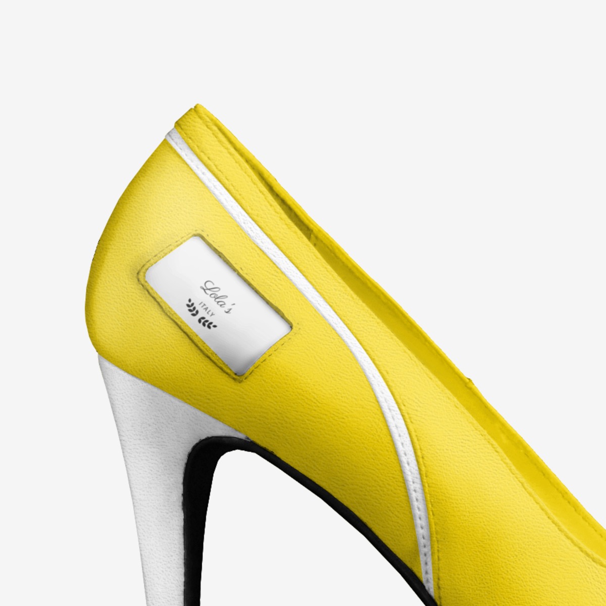 Lola's  custom made in Italy shoes by Cleveland Davis | Detail view