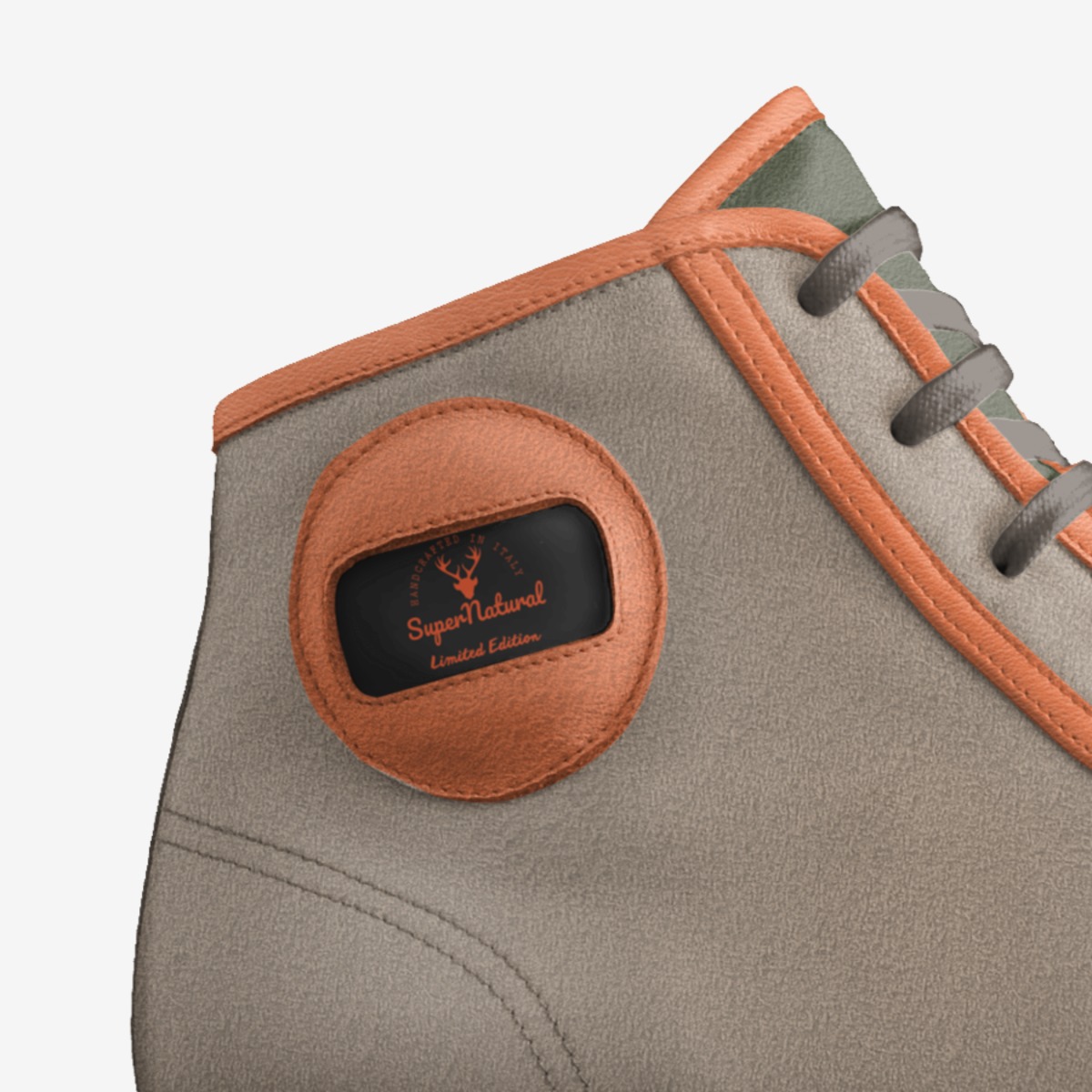 SuperNatural custom made in Italy shoes by Dean Sibbs | Detail view