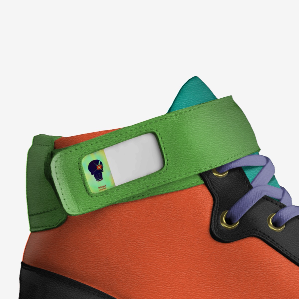 cool sudes custom made in Italy shoes by Aidan James Coon | Detail view