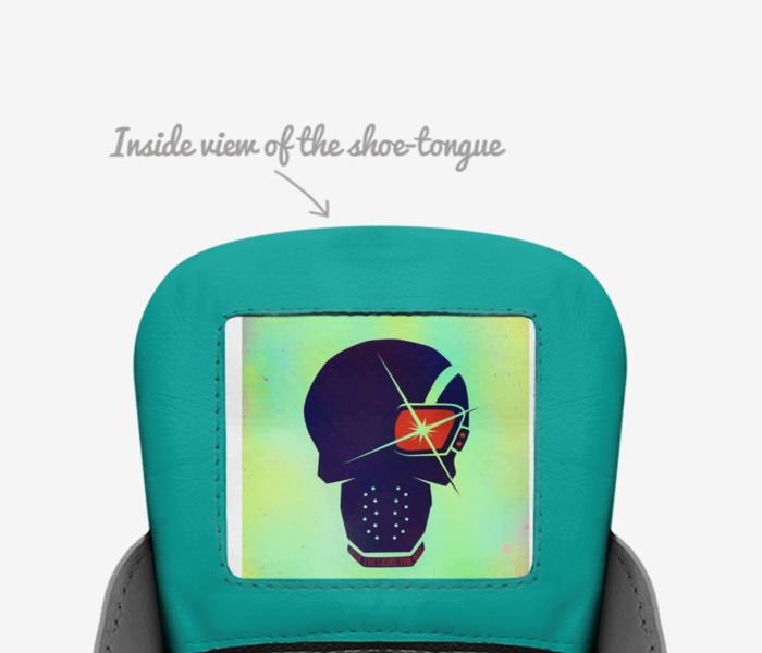 cool sudes custom made in Italy shoes by Aidan James Coon | Tongue view