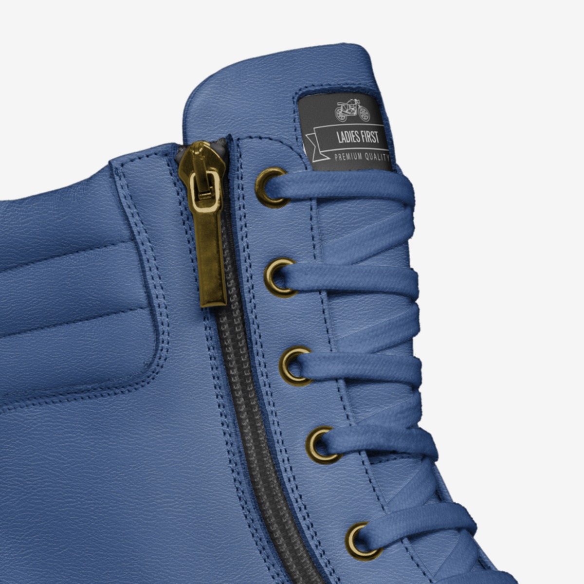 Ladies First custom made in Italy shoes by Christina Sanders | Detail view