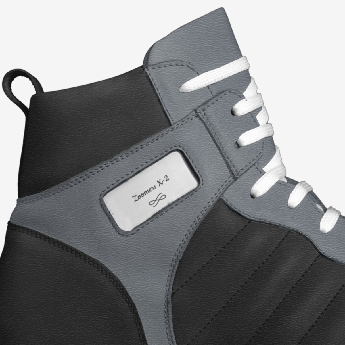 Zoomers X-2 custom made in Italy shoes by Luke Bowman | Detail view