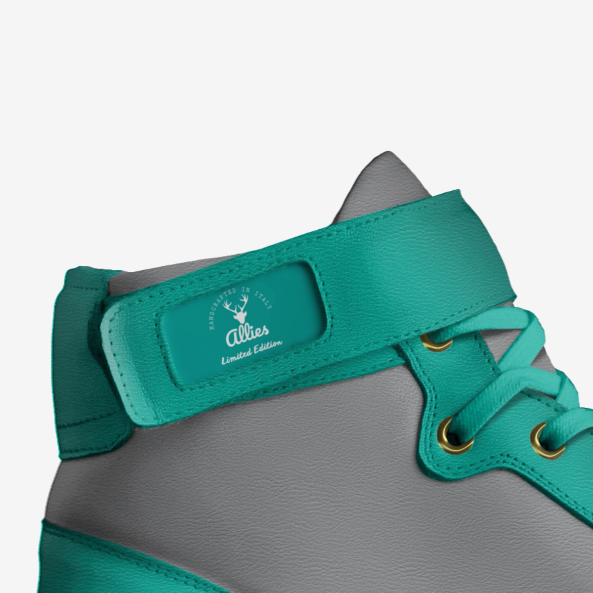 Allies custom made in Italy shoes by David Smith | Detail view