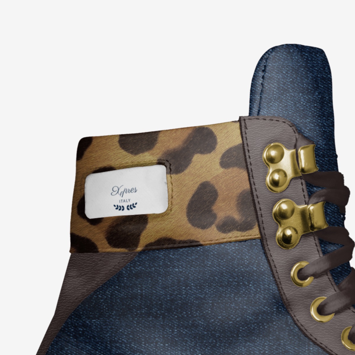 Xpres custom made in Italy shoes by Michael Stover | Detail view