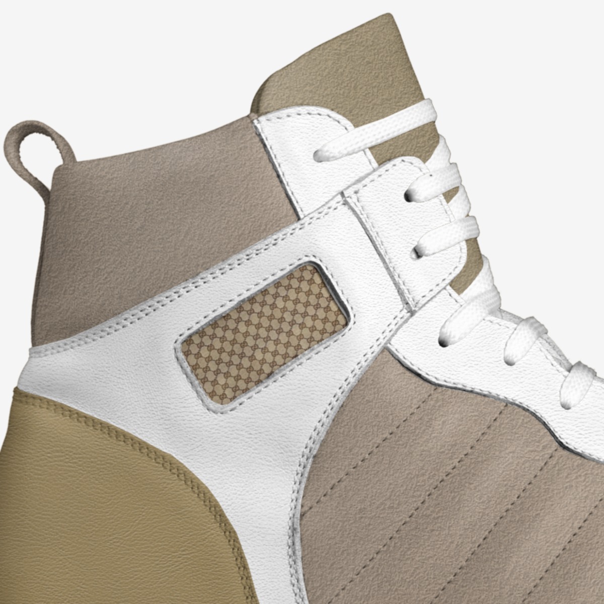 GUUCI custom made in Italy shoes by Guwop Anthony | Detail view