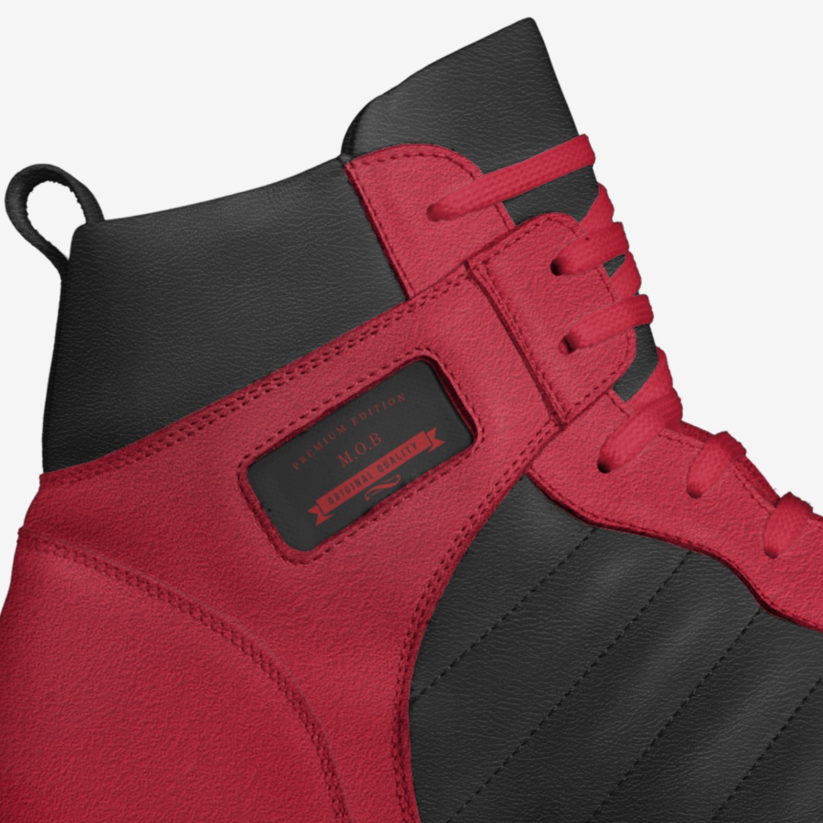 M.O.B custom made in Italy shoes by Javi | Detail view