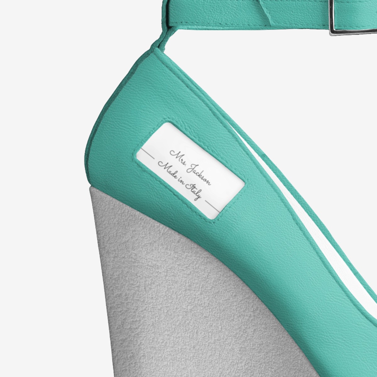 Mrs.Jackson custom made in Italy shoes by Richard Jackson | Detail view