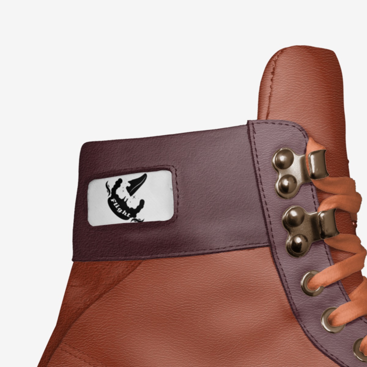 Run & Fly custom made in Italy shoes by Anh Trinh | Detail view