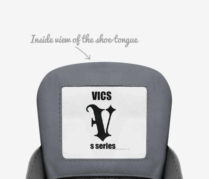 Vics s series 2 custom made in Italy shoes by Brayden Murphy | Tongue view