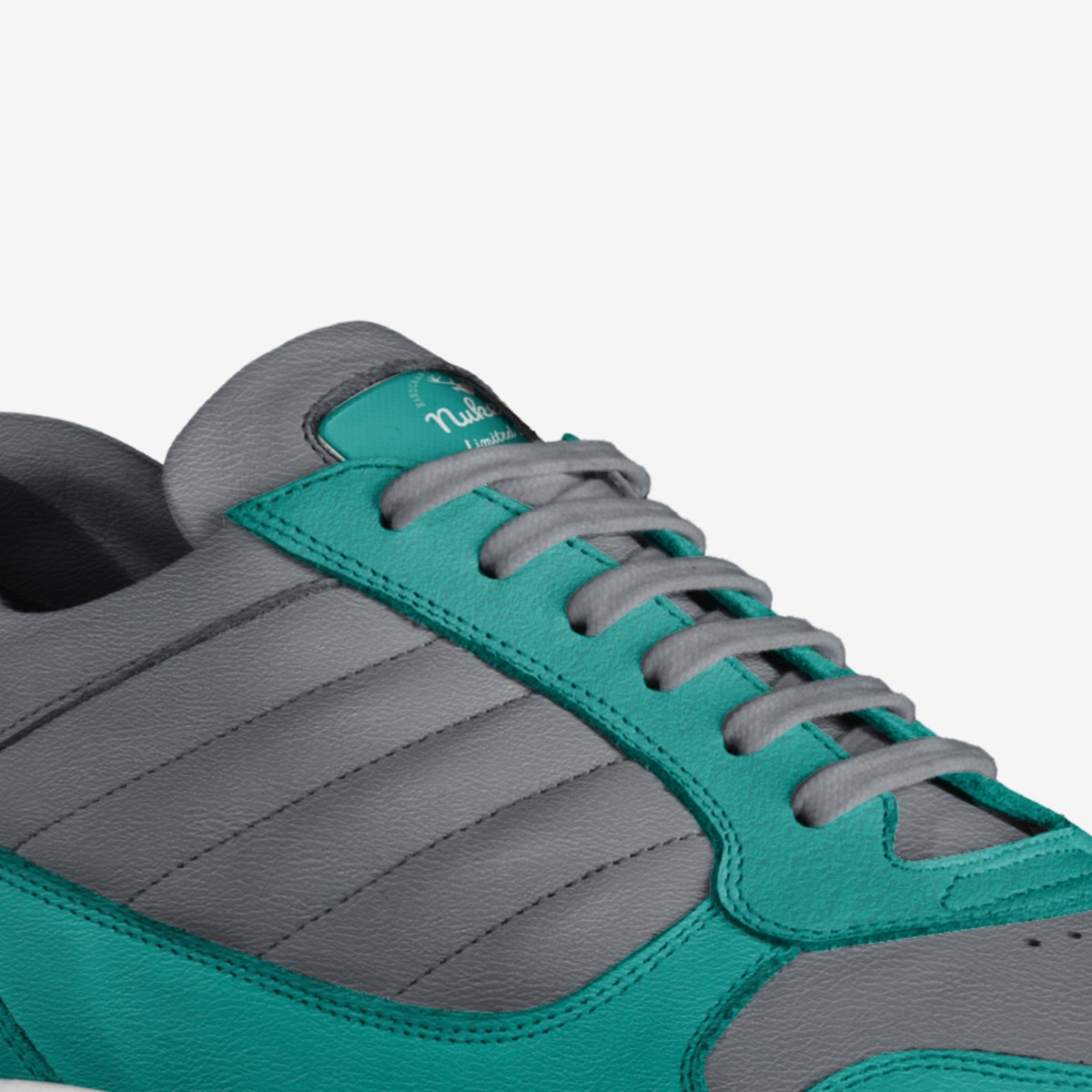 Nuke BS custom made in Italy shoes by Isaac Griffith | Detail view