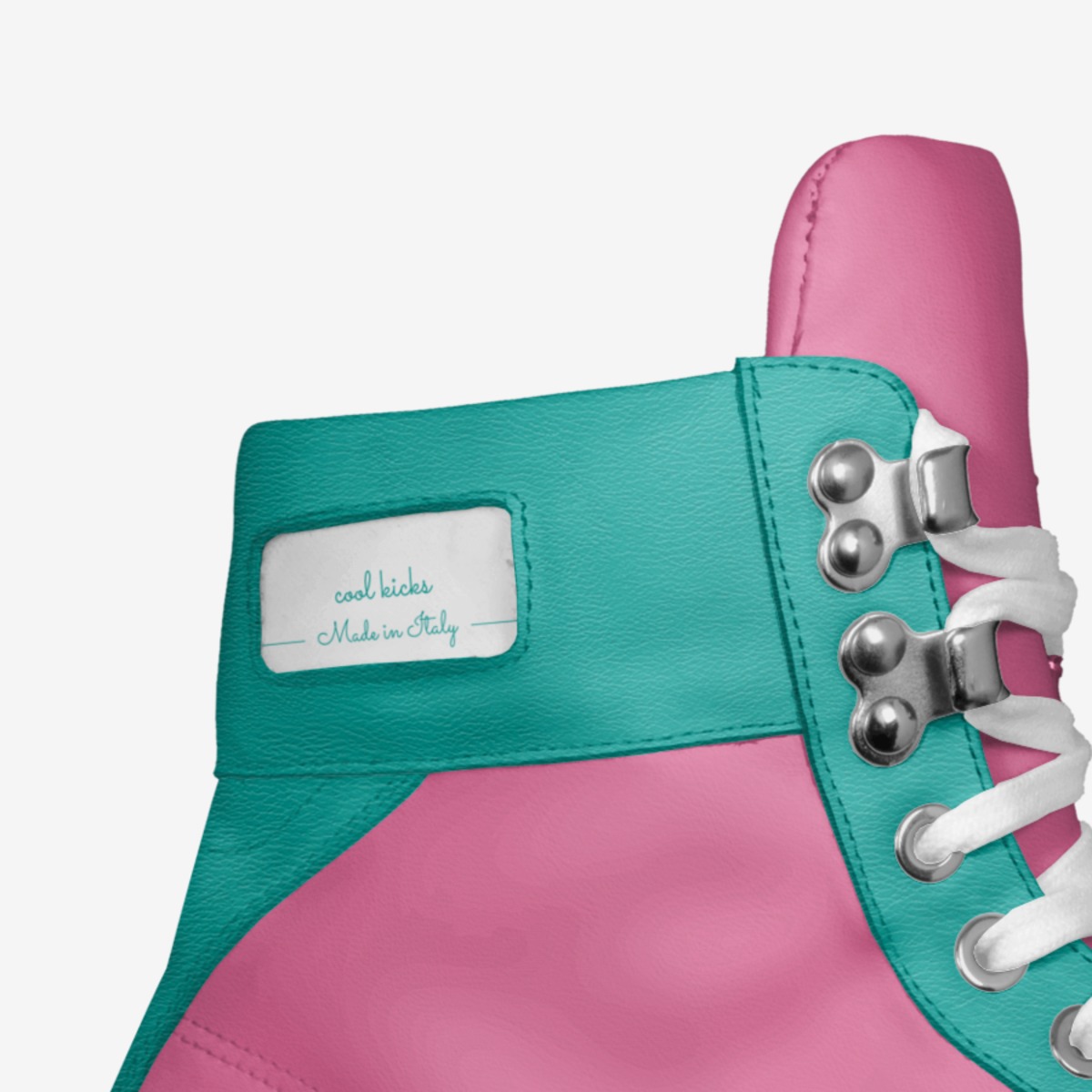 cool kicks custom made in Italy shoes by Cat | Detail view
