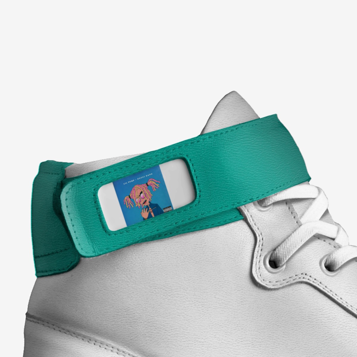 Lil uzis custom made in Italy shoes by Lil Uzi | Detail view
