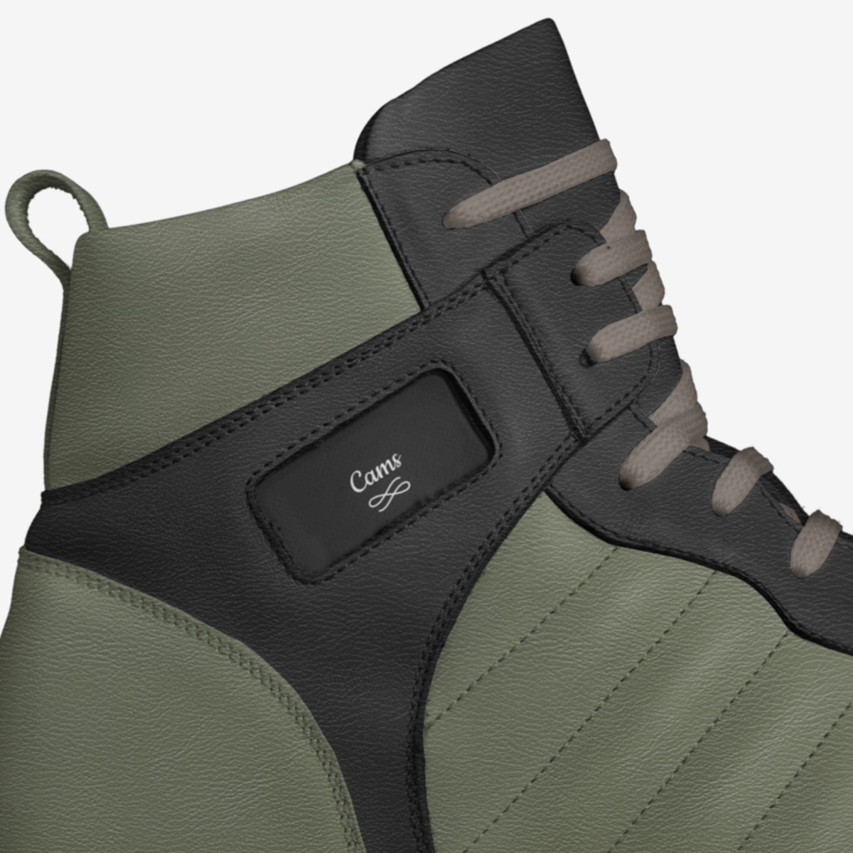 Cams custom made in Italy shoes by Canren | Detail view