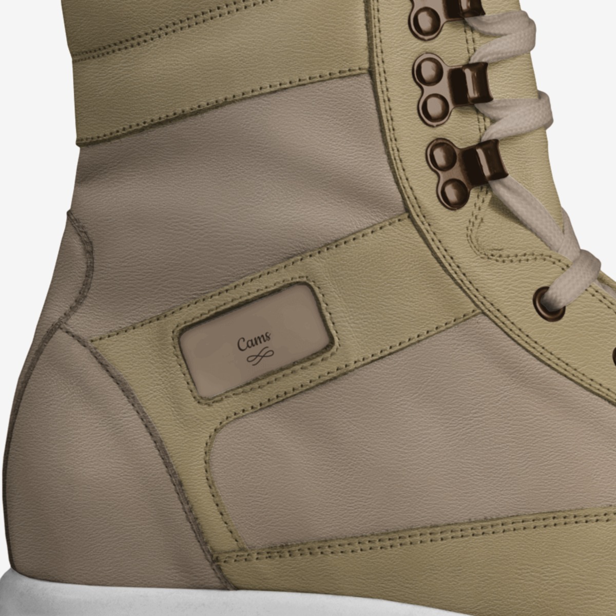 Cams custom made in Italy shoes by Canren | Detail view