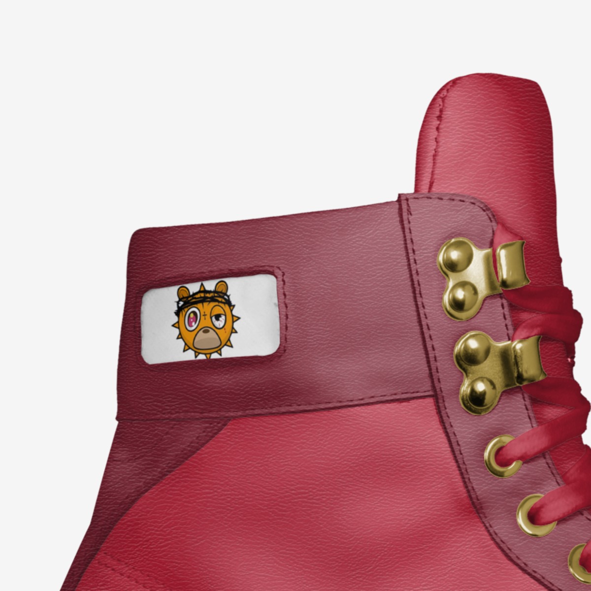 Chief Keef custom made in Italy shoes by Alexander Pitt | Detail view