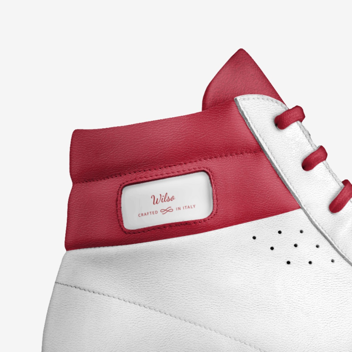 Wilso  custom made in Italy shoes by Lamonte Mills | Detail view