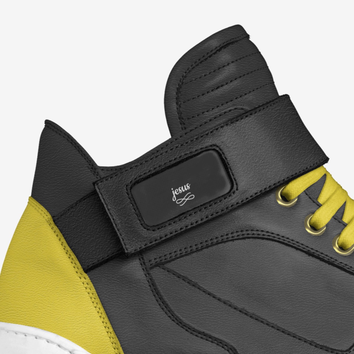 jesus custom made in Italy shoes by Toast God | Detail view
