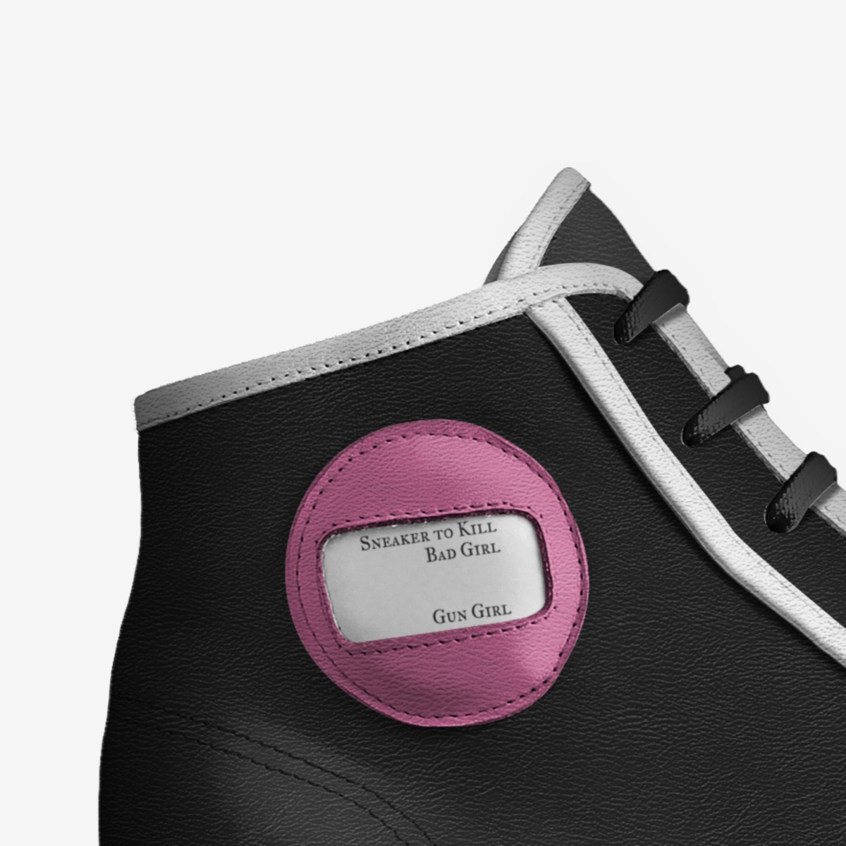 Bad Girl custom made in Italy shoes by Saosene Fox | Detail view