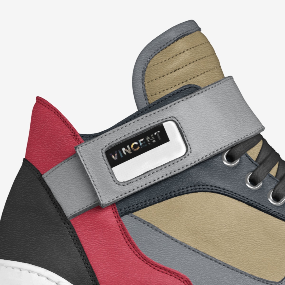 Speedies custom made in Italy shoes by Vincent O Smith | Detail view