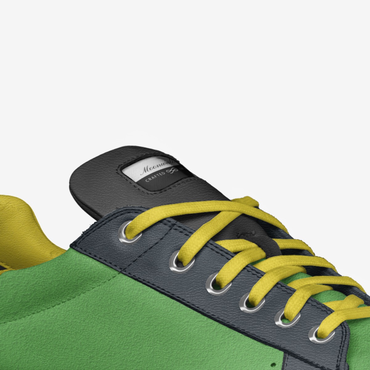 Moonwalker custom made in Italy shoes by Davion | Detail view