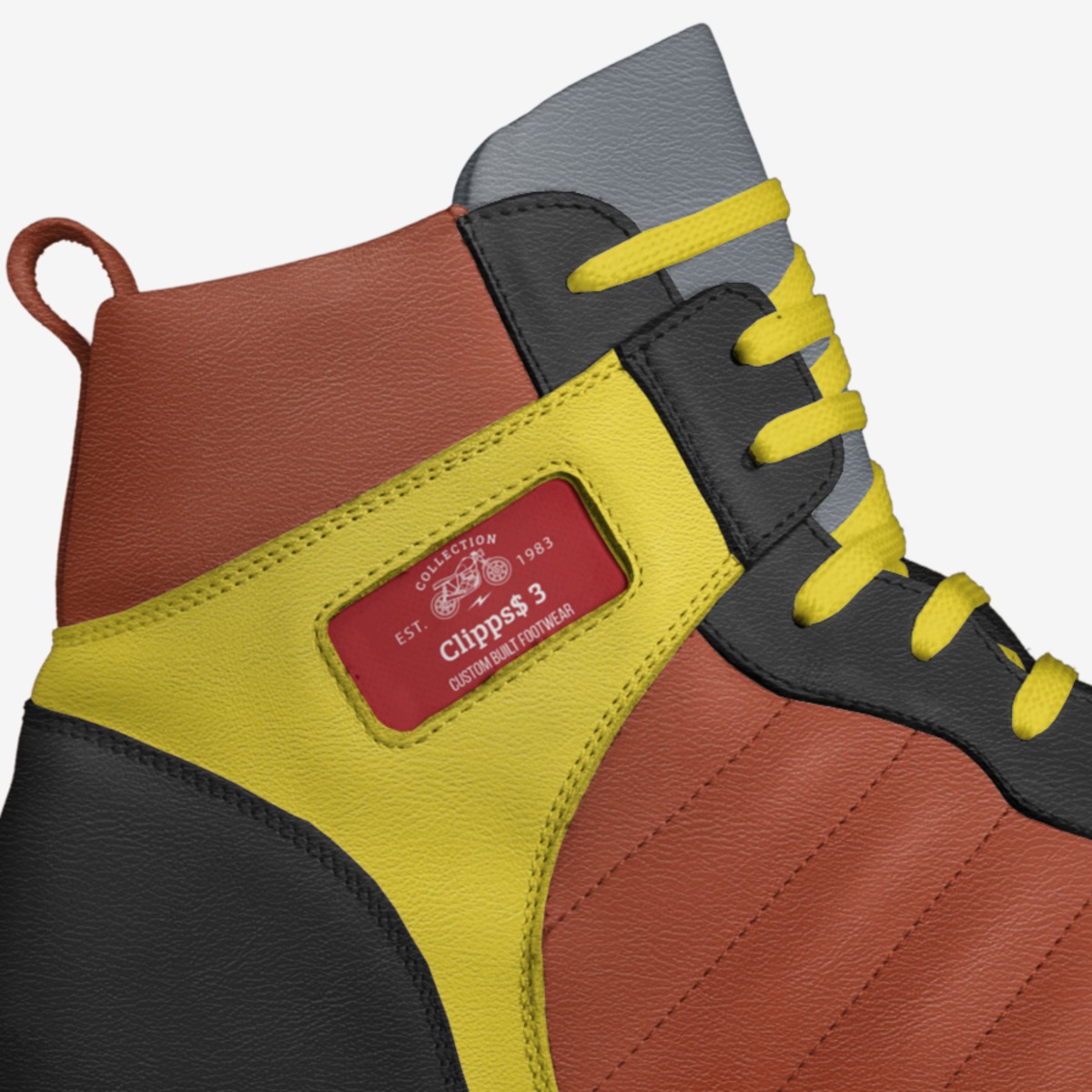 Clipps$ 3 custom made in Italy shoes by Bclipps Ali | Detail view