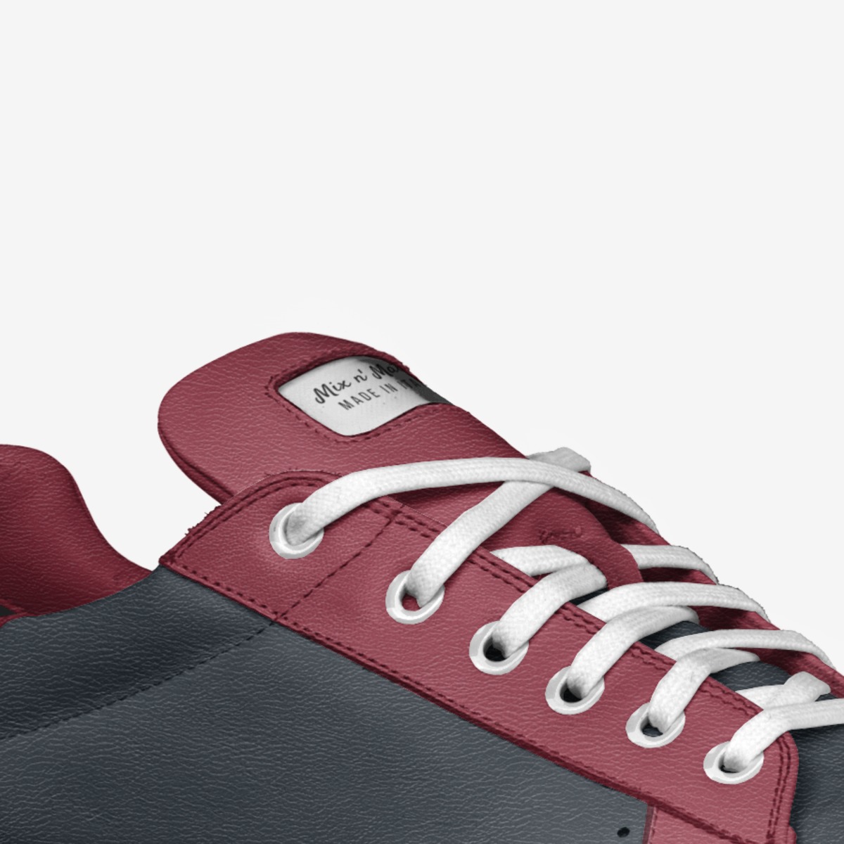 Mix n' Match custom made in Italy shoes by Beatrice Redi | Detail view