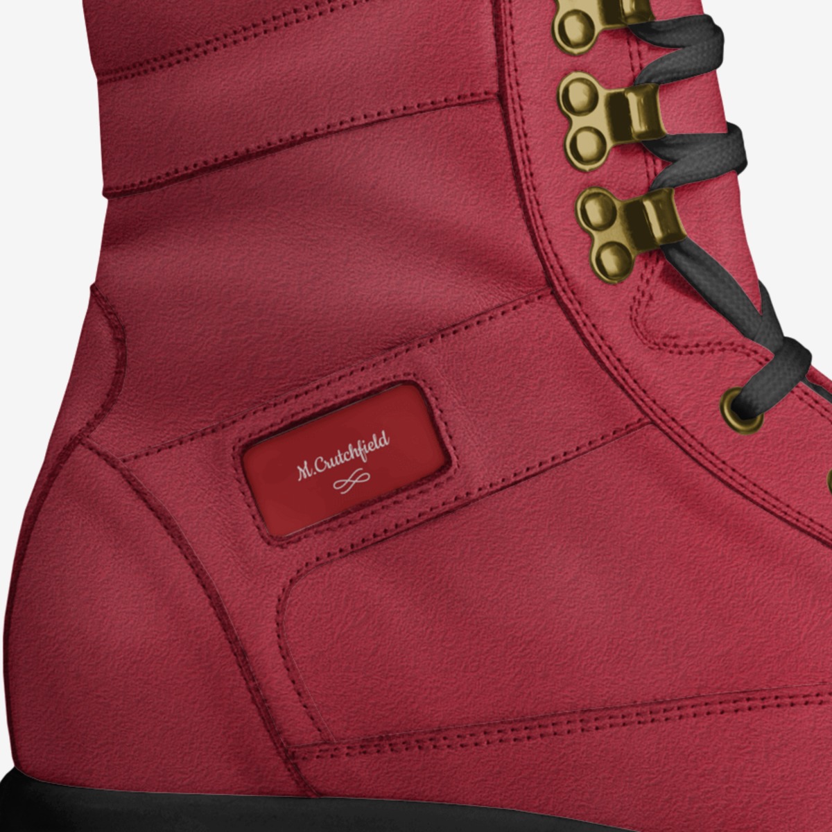 Kelz custom made in Italy shoes by Mikahail Crutchfield | Detail view