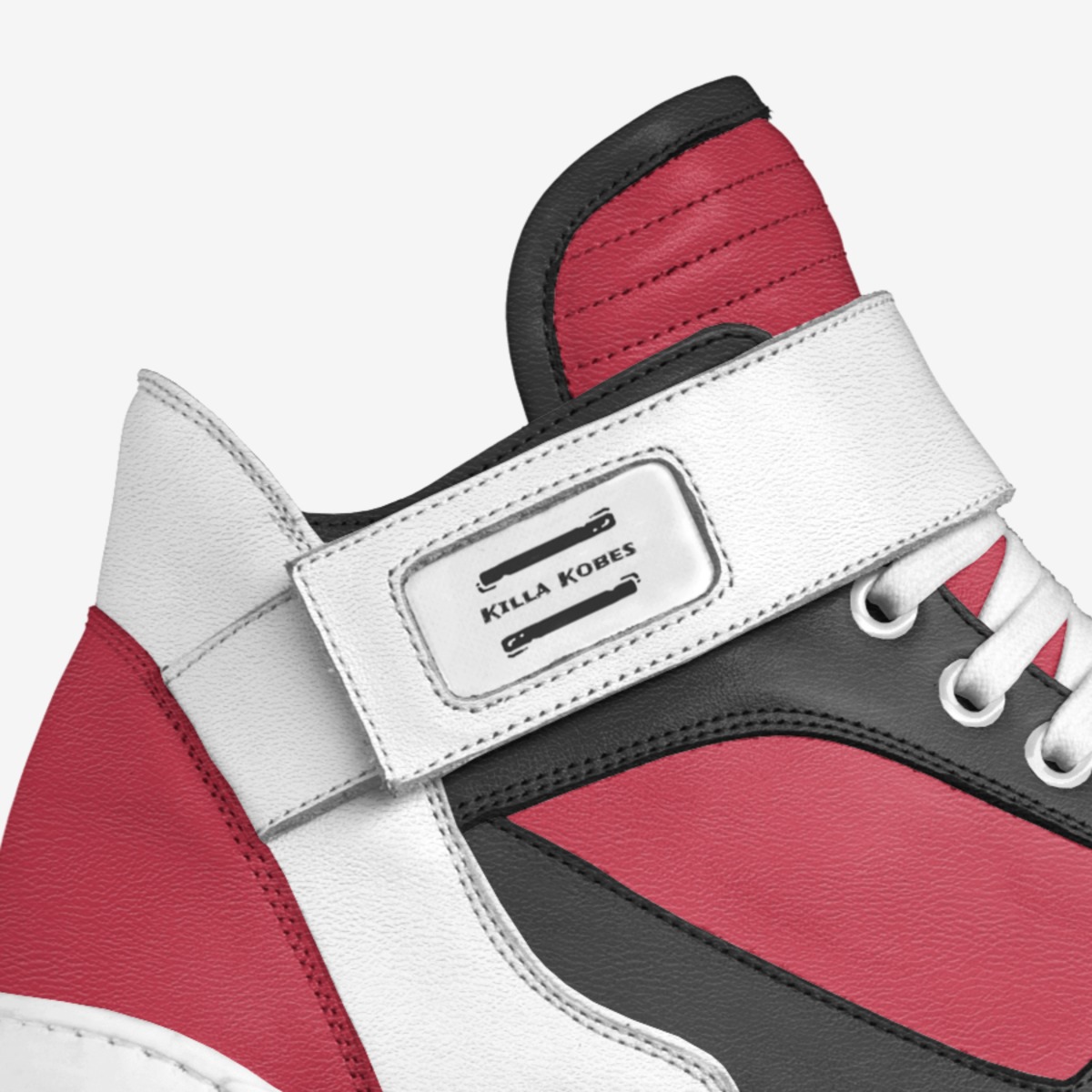 Killa Kobes custom made in Italy shoes by Kobe Rushing | Detail view