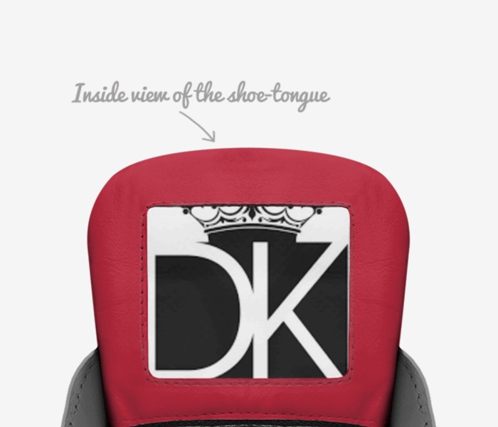 DK custom made in Italy shoes by Hooplit | Tongue view