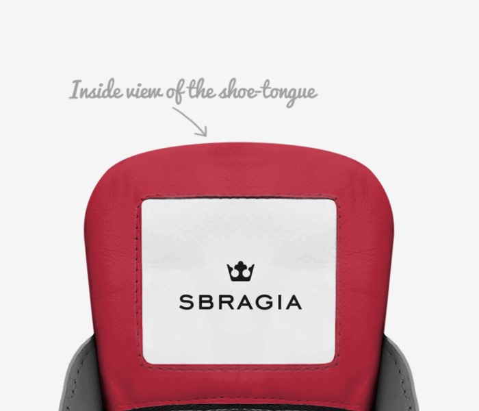 SBRAGIA custom made in Italy shoes by Lisa Sbragia | Tongue view