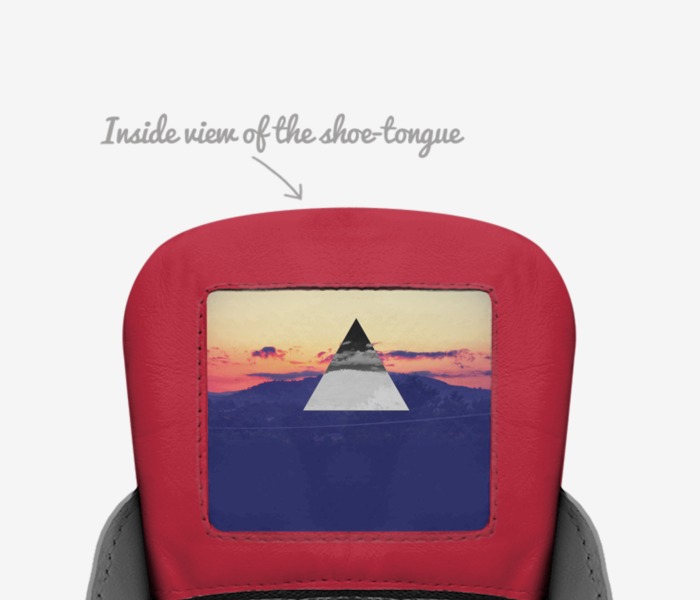 Ls 07  custom made in Italy shoes by Lewis Smith | Tongue view