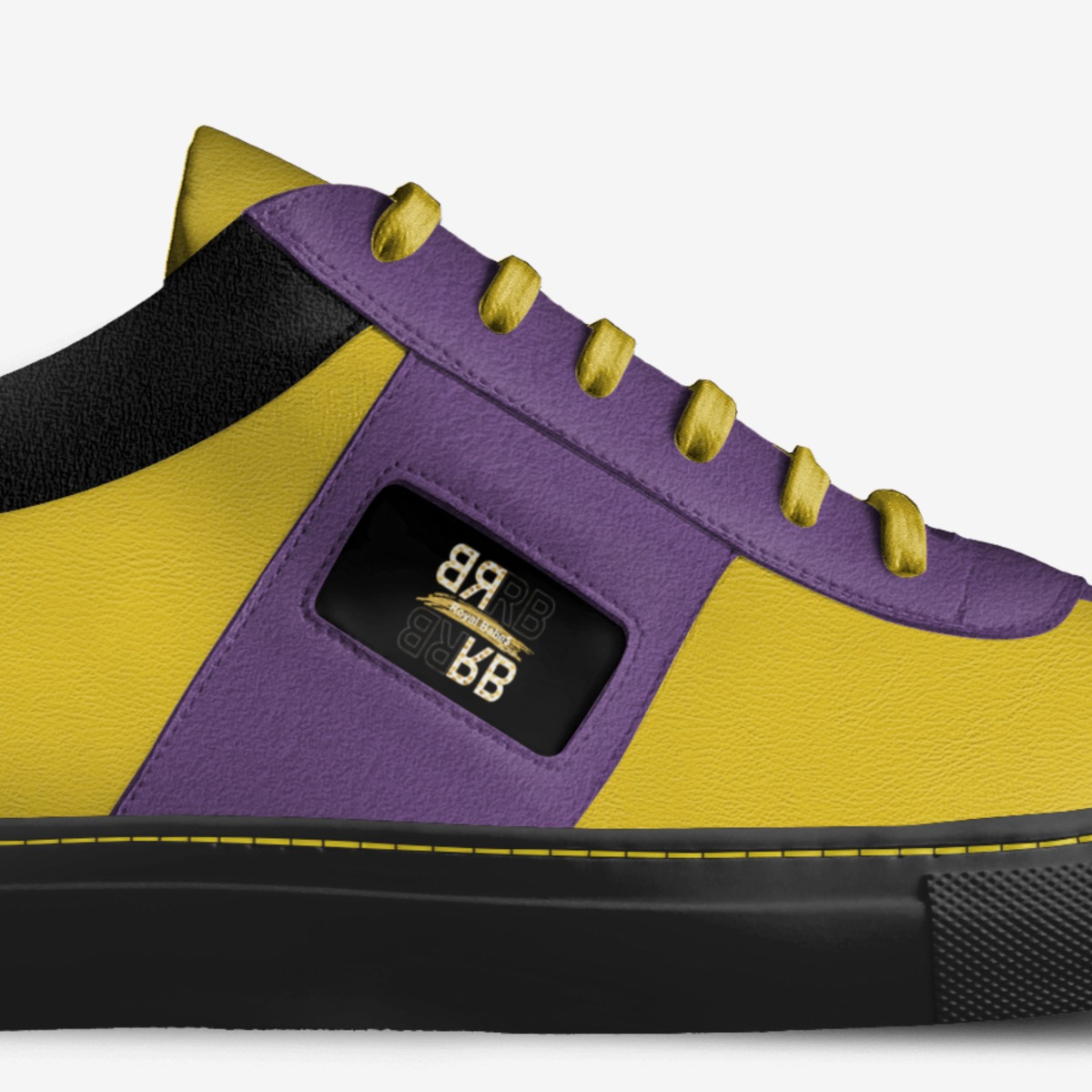Royal Babe$ custom made in Italy shoes by Chad Lowery | Detail view