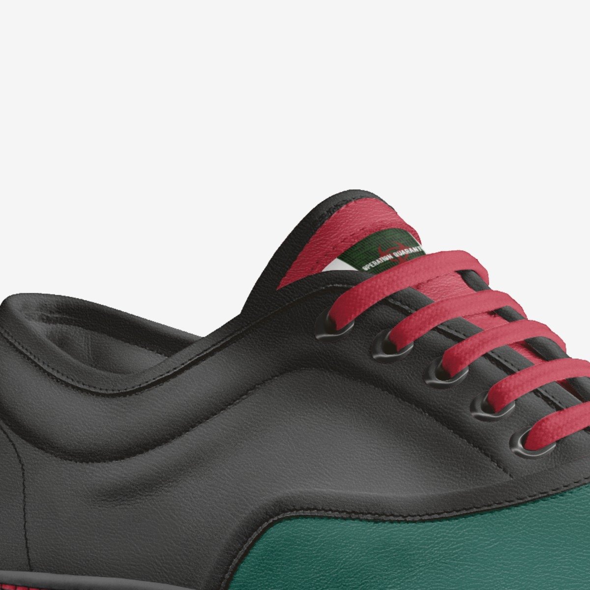 O.Q 1's custom made in Italy shoes by Choppa Boy Admg | Detail view