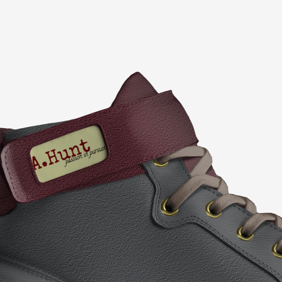 A.Hunt custom made in Italy shoes by Myran Hunter | Detail view