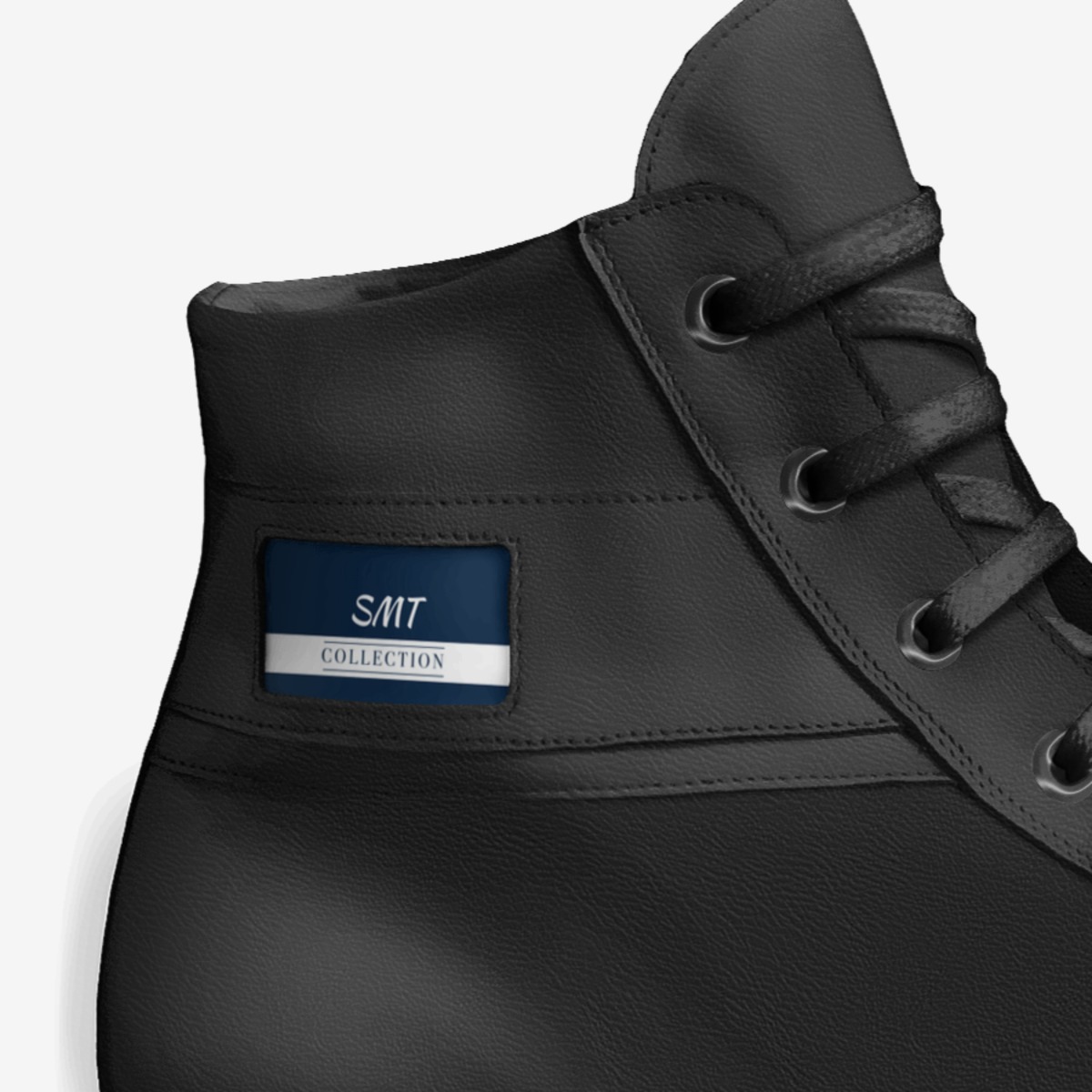SMT boot custom made in Italy shoes by Anne Banks | Detail view