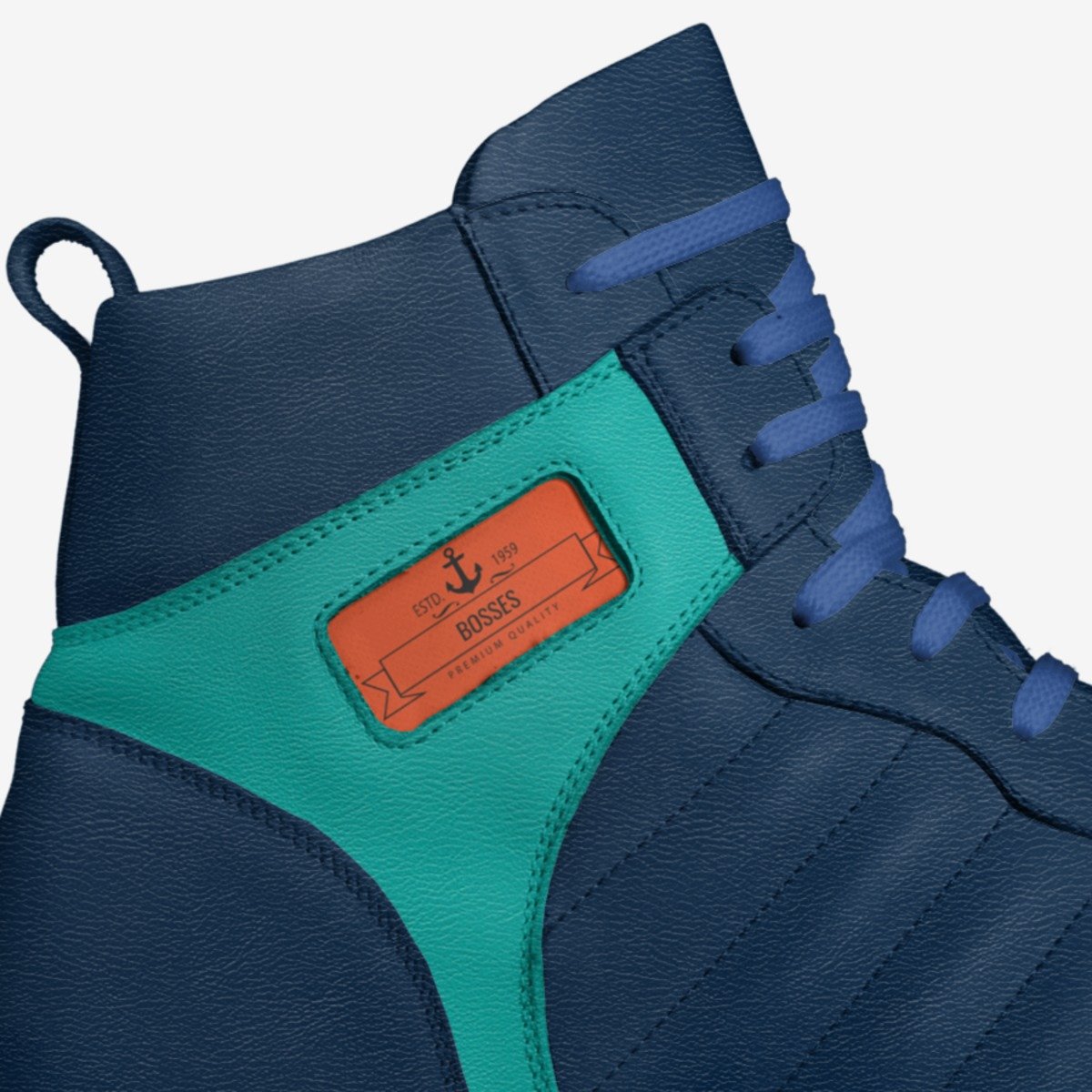 Addidas custom made in Italy shoes by Jon | Detail view