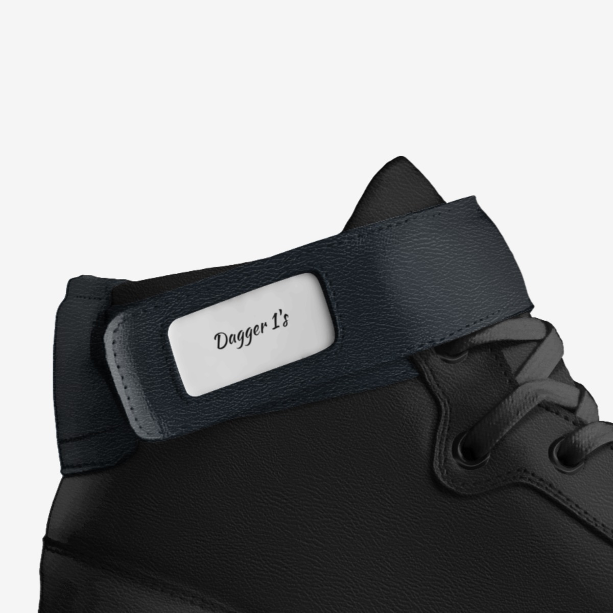 Dagger 1's custom made in Italy shoes by Frank Xie | Detail view