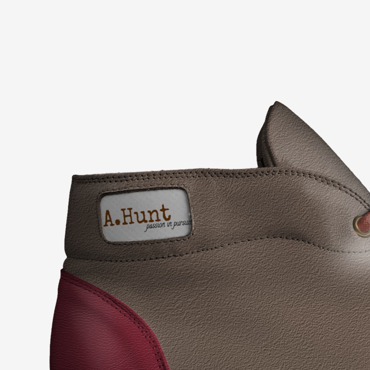 A.Hunt custom made in Italy shoes by Myran Hunter | Detail view