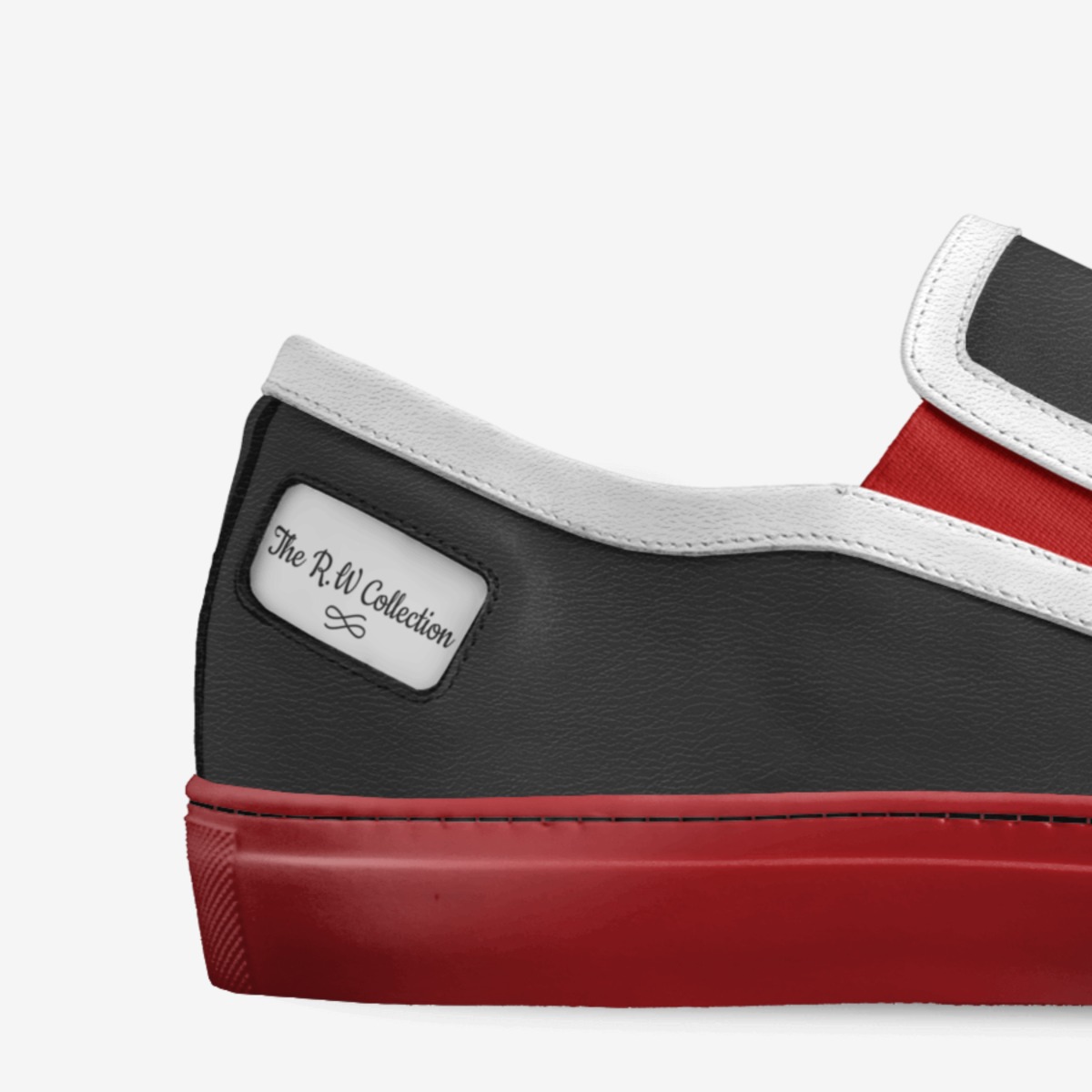 The R.W Collection custom made in Italy shoes by R'vani Walker | Detail view