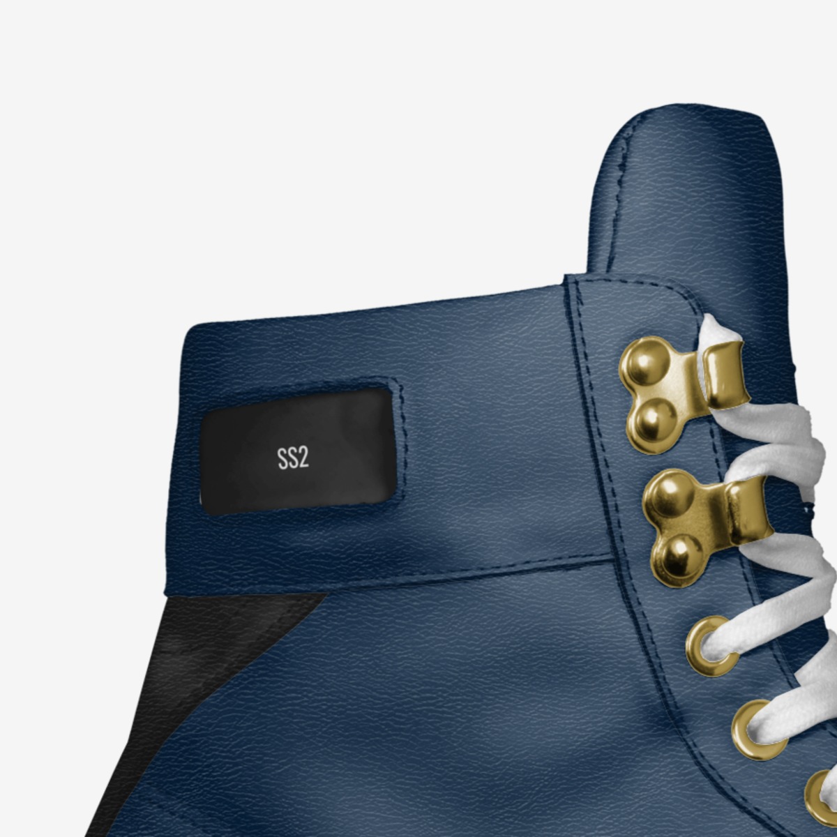 SS2 custom made in Italy shoes by Keia Johnson | Detail view