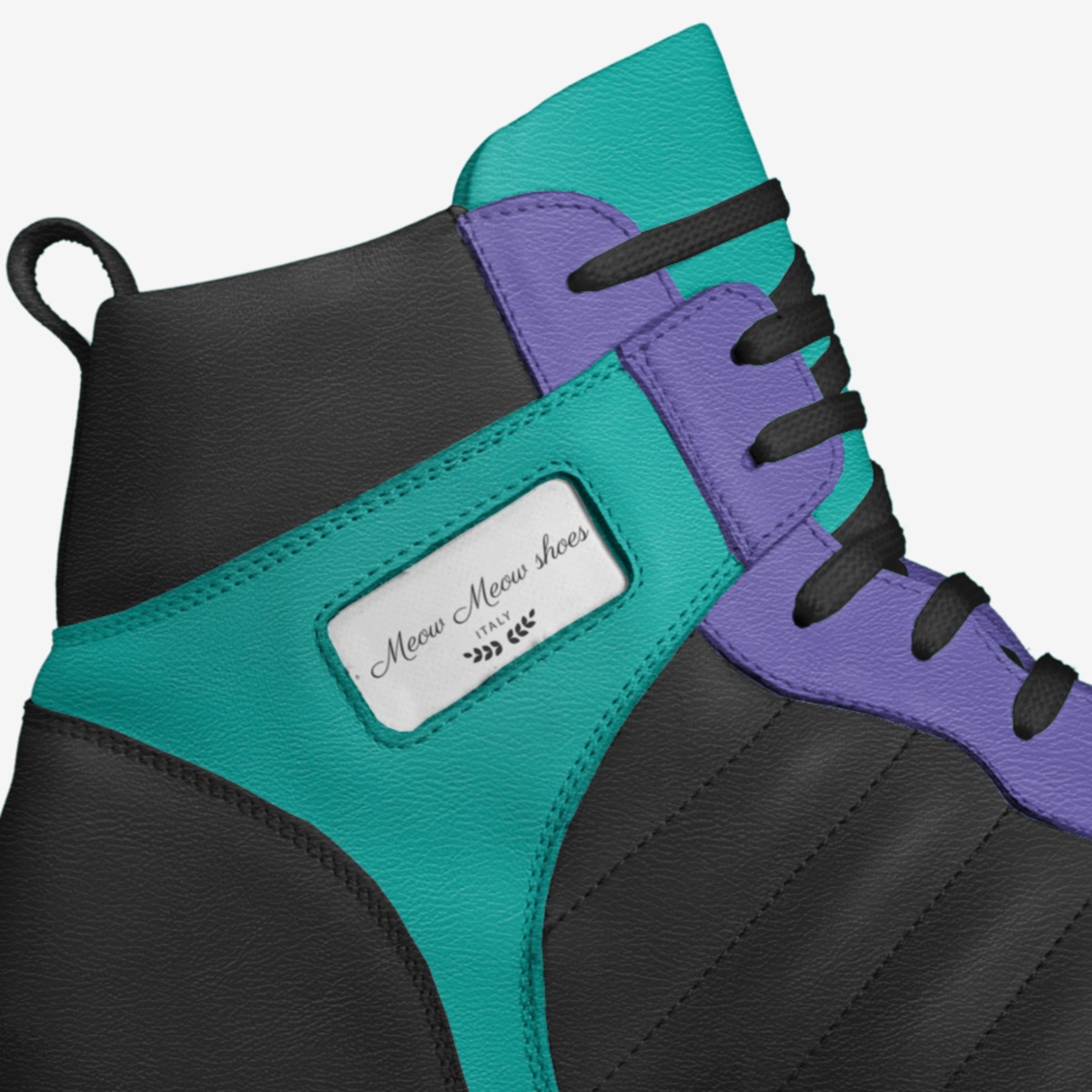Meow Meow shoes custom made in Italy shoes by Music | Detail view