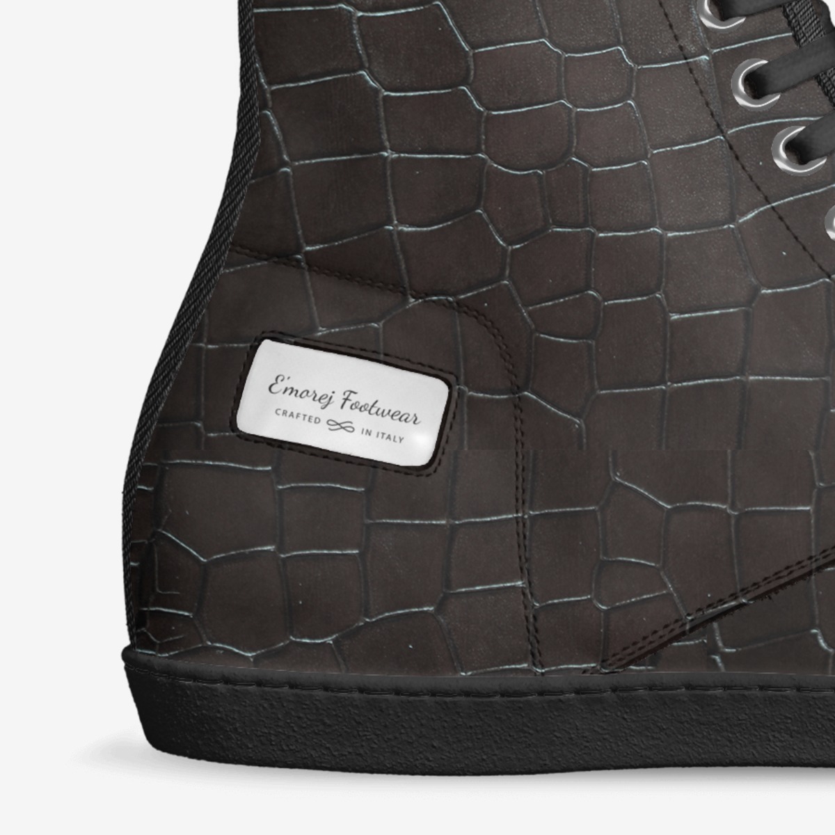 E'morej Footwear custom made in Italy shoes by Lateef Williams | Detail view