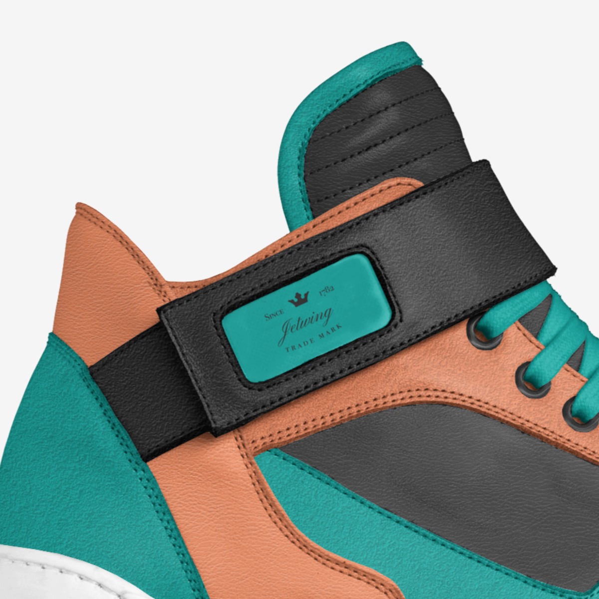 Jetwing custom made in Italy shoes by Colton Vallager | Detail view