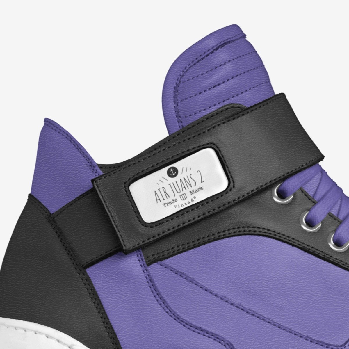 Air Juans 2 custom made in Italy shoes by John Wallman | Detail view