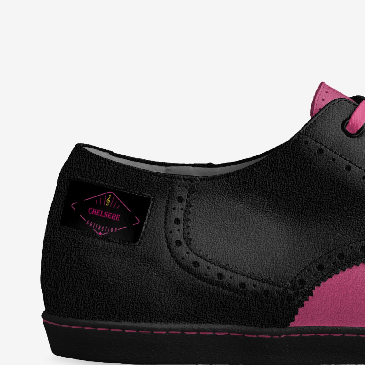 Janell custom made in Italy shoes by Chelsere Johnson | Detail view