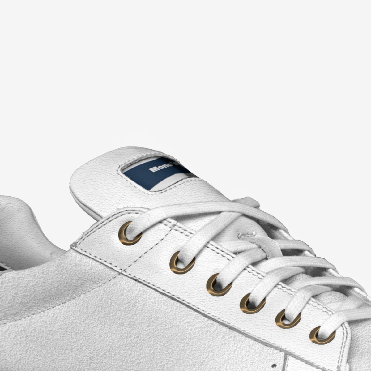 Mono's custom made in Italy shoes by Tymon Huibers | Detail view