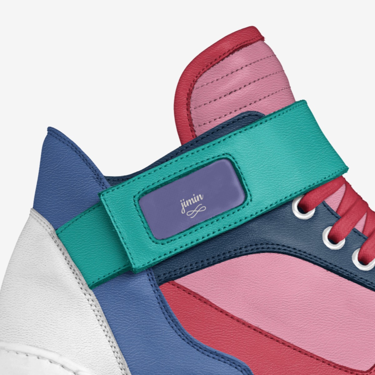 jimin custom made in Italy shoes by Dejan Stojkovic | Detail view